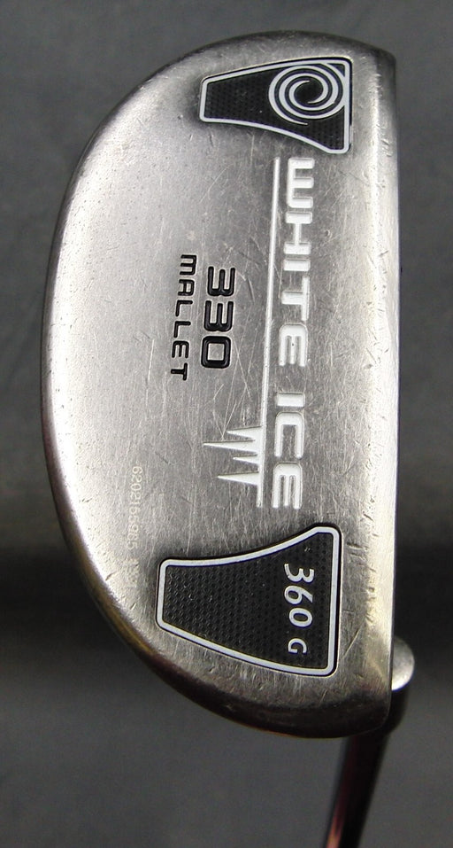 Odyssey White Ice 360g 330 Mallet Putter 87cm Playing Length Steel Shaft