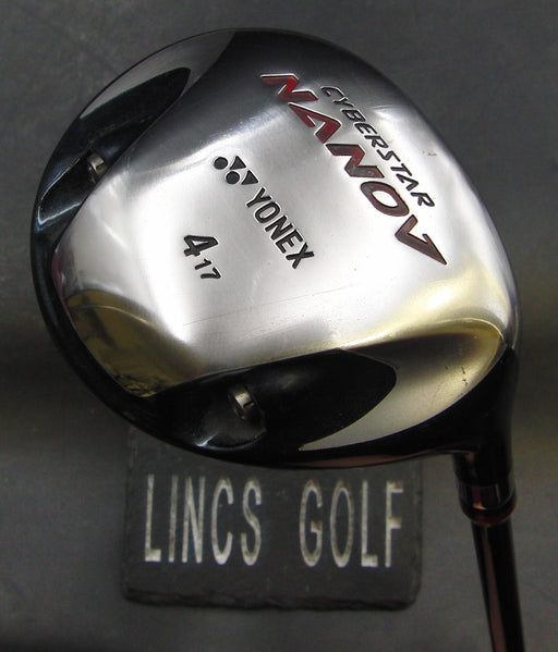 Yonex NanoV CyberStar 17° 4 Wood Regular Graphite Shaft Golf Pride Grip