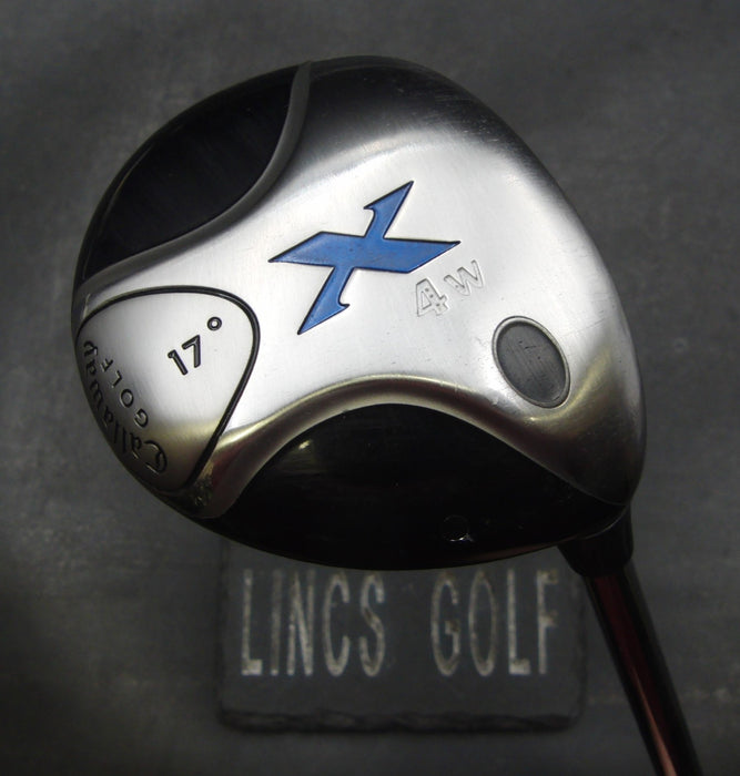 Callaway X 17° 4 Wood Stiff Steel Shaft Callaway Grip
