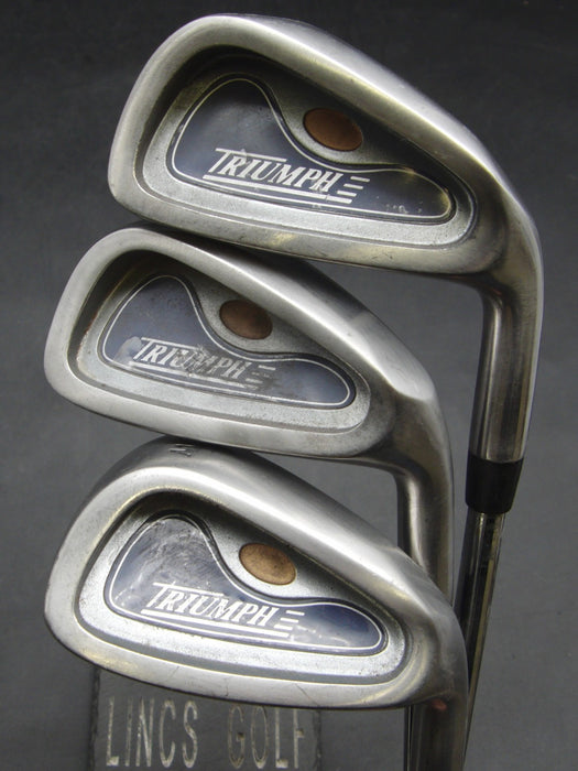 Set of 3x AGXGOLF Triumph 5+9 Irons & Sand Wedge Regular Steel Shafts