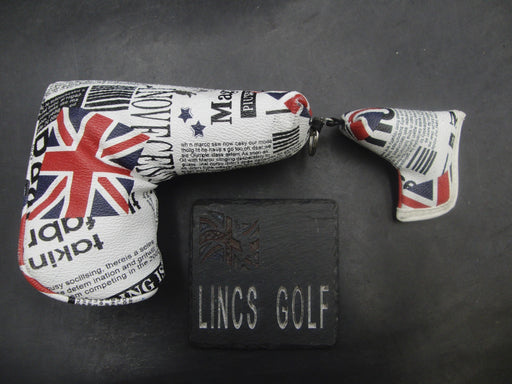 UK Union Jack United Kingdom Flag Blade Putter Head Cover