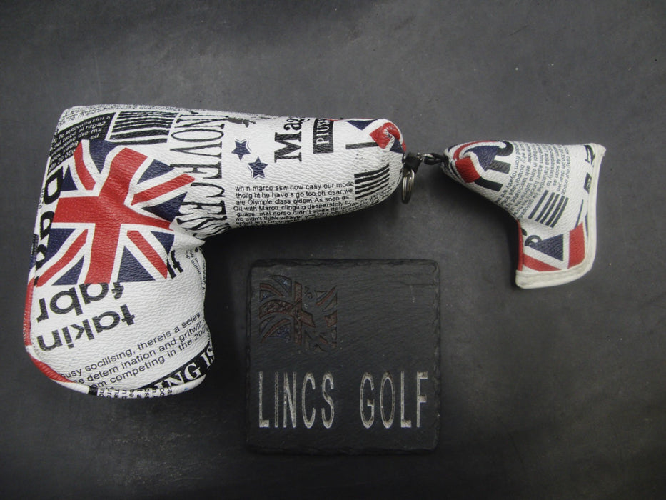 UK Union Jack United Kingdom Flag Blade Putter Head Cover