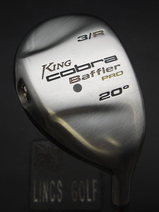 King Cobra Baffler Pro 20° 3 Hybrid Stiff Steel Shaft Golf Pride Grip