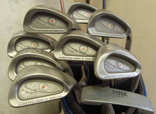 Set Of Ping Eye 2 4-SW Irons+ 3 Wood + 4 Wood + Driver + Putter