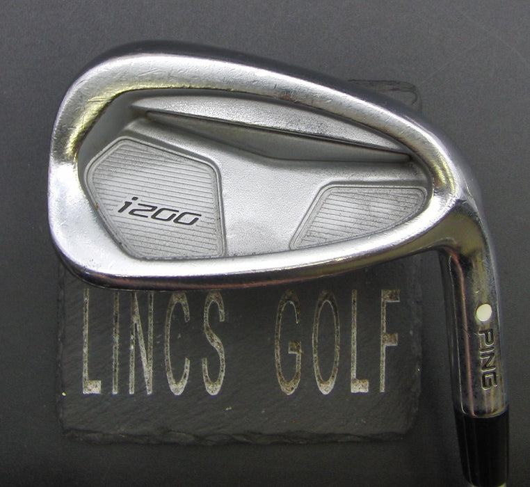 Ping i200 White Dot 9 Iron Regular Graphite Shaft STM Grip