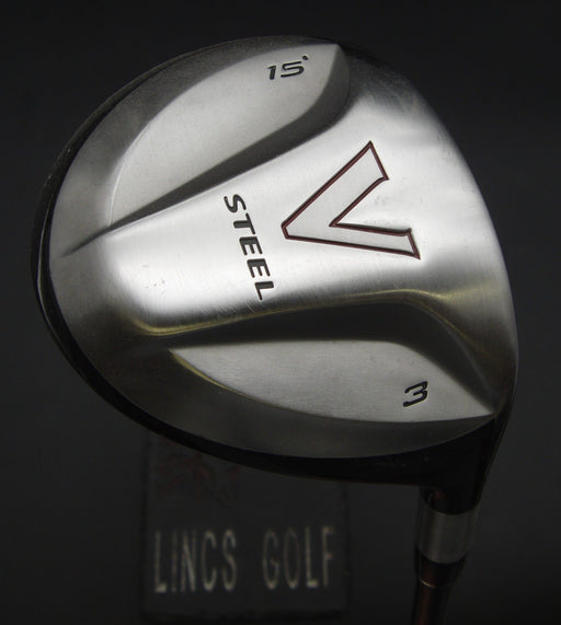 TaylorMade V Steel 15° 3 Wood Regular Graphite Shaft TaylorMade Grip