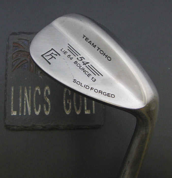 Ladies Team Toho Solid Forged 54° Gap Wedge Ladies Steel Shaft with Grip
