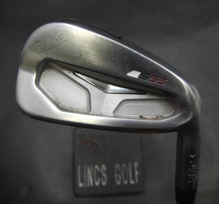Ping S55 Black Dot 7 Iron Stiff Steel Shaft Ping Grip