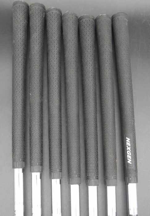 Set of 7x Nike Ignite Irons 4-PW Uniflex Steel Shafts Nexgen Grips*