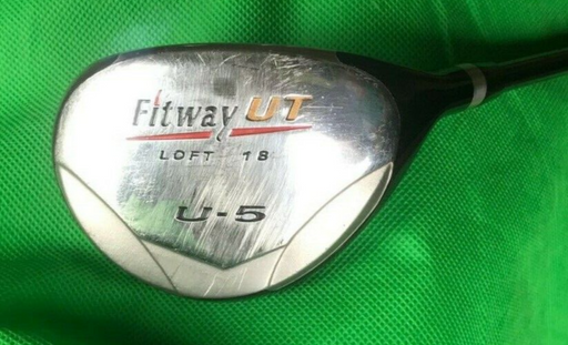 Japanese Fitway UT 18 Degree U5 Hybrid Rescue Stiff Graphite Shaft Fitway Grip