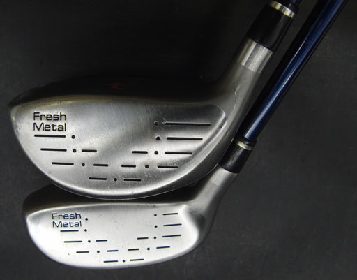 Set of 2 Advisor Daiwa Fresh 15° 3 Wood + 22° 4 Hybrids Regular Graphite Shafts