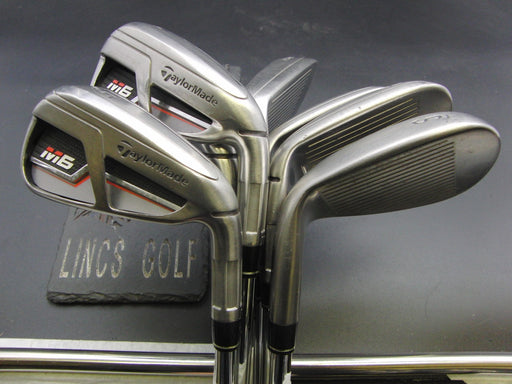 Set of 7x TaylorMade M6 Irons 5-SW Stiff Steel Shafts*