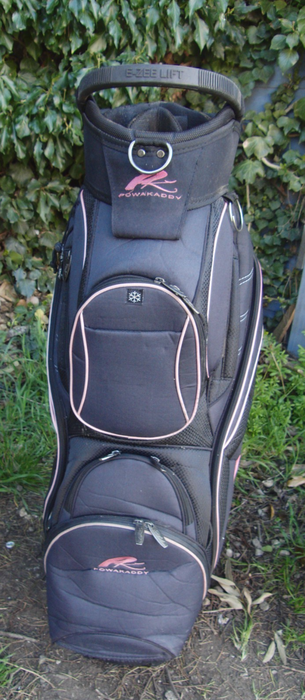 14 Division Pink Powakaddy Golf Cart Carry Trolley Golf Clubs Bag*
