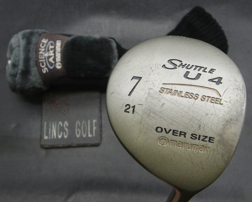 Maruman Shuttle Oversize 21° 7 Wood Regular Graphite Shaft Royal Grip + HC