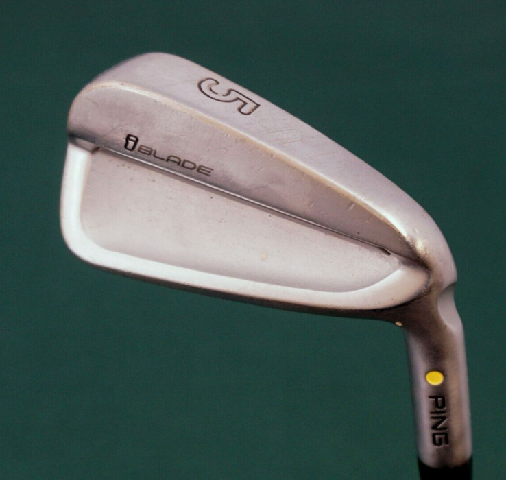 Ping i Blade Yellow Dot 5 Iron Extra Stiff Rifle Steel Shaft Golf Pride Grip