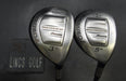 Set of 2 Mizuno T-Zoid  15° 3 + 18° 5 Woods Stiff Graphite Shafts