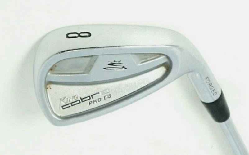Cobra Pro CB Forged 8 Iron True Temper Regular Steel Shaft Lamkin Grip