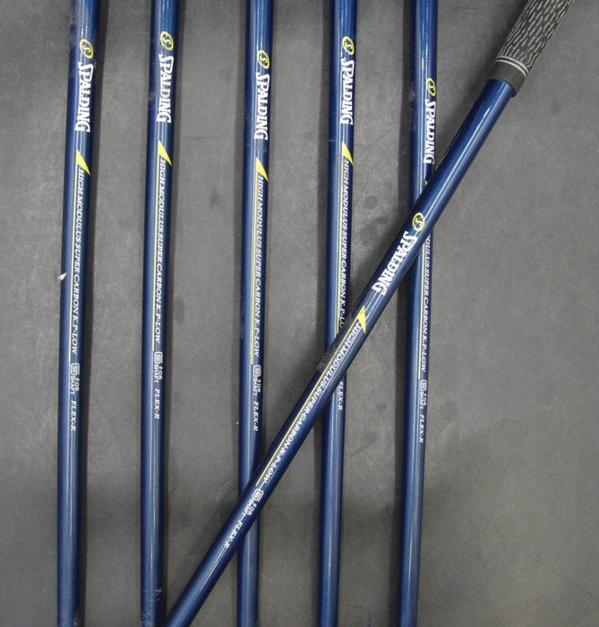 Set of 6 x Spalding High Ball Irons 5-PW Regular Graphite Shafts Spalding Grips