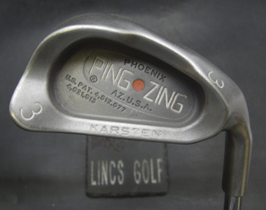 Ping Zing Karsten Orange Dot 3 Iron Regular Steel Shaft Ping Grip