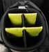 5 Division Bridgestone Tour Cart Trolley Golf Clubs Bag