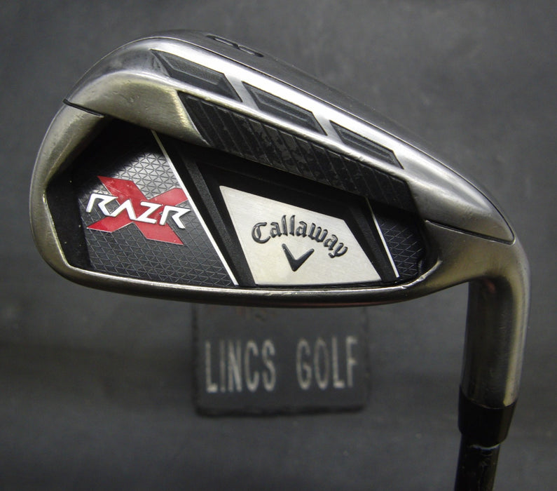 Callaway RAZR X 8 Iron Regular Graphite Shaft Callaway Grip