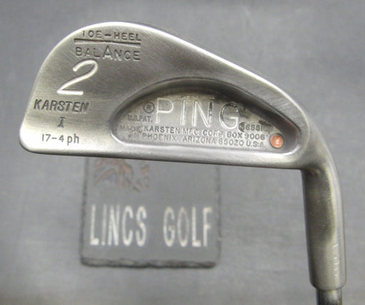 Ping Karsten I Orange Dot 2 Iron Senior Steel Shaft Swing Rite Grip