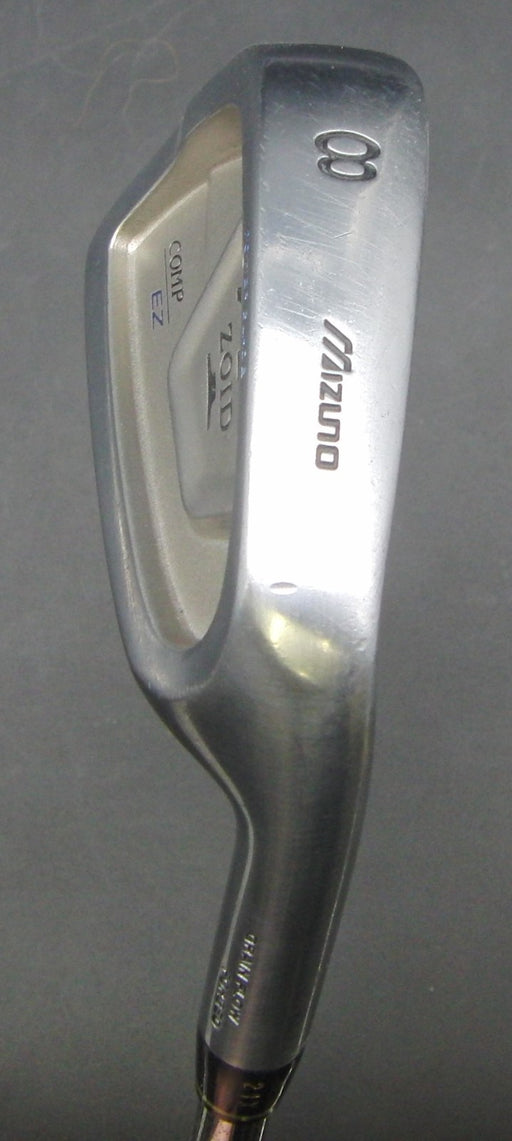 Mizuno T-Zoid Comp EZ 8 Iron Stiff Steel Shaft Royal Grip