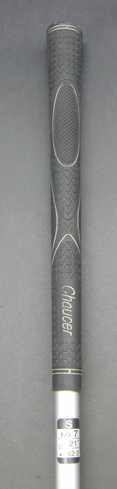 FW-09 Stainless Steel 21° 7 Wood Stiff Graphite Shaft Chaucer Grip