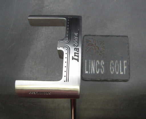 InaZone Stainless Putter Steel Shaft 89cm Length Westgolf Grip