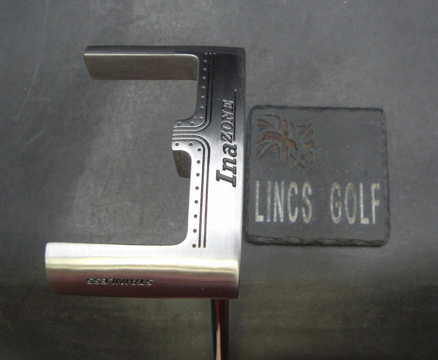 InaZone Stainless Putter Steel Shaft 89cm Length Westgolf Grip