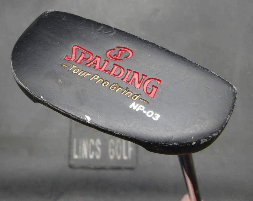 Spalding Tour Pro Grind NP-03 Putter 87cm Length Steel Shaft Spalding Grip