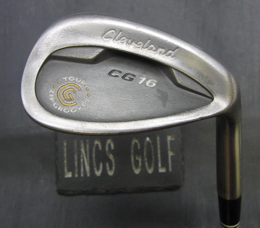 Cleveland CG16 Zip Grooves 60° Lob Wedge Stiff Steel Shaft Golf Pride Grip
