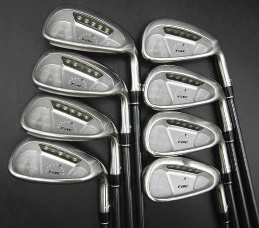 Set of 8x TaylorMade rac OS Irons 3-PW Regular Graphite Shafts