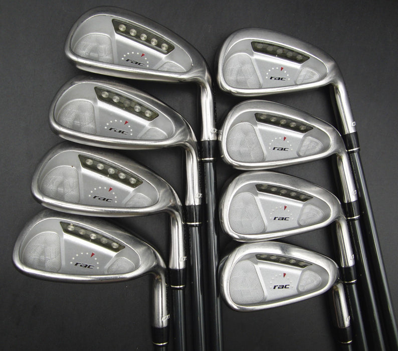 Set of 8x TaylorMade rac OS Irons 3-PW Regular Graphite Shafts