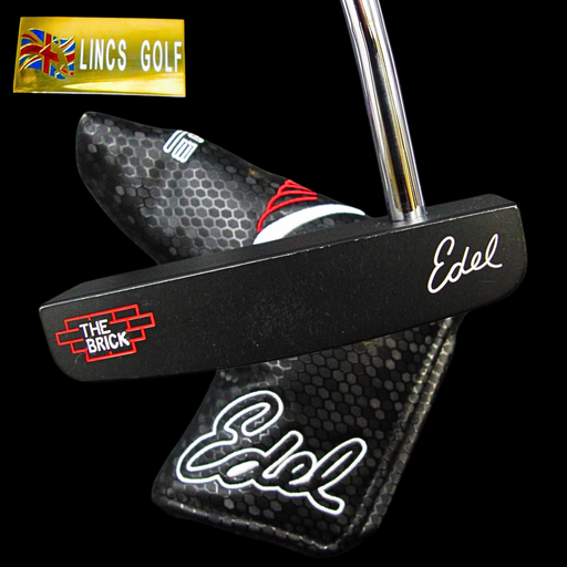 Edel The Brick Putter 86.5cm Steel Shaft Edel Head Cover