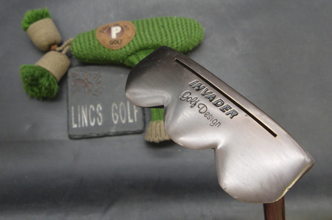 Invader Golf Design PGA Championship 1987 Putter Hickory Shaft 84cm Length + HC*