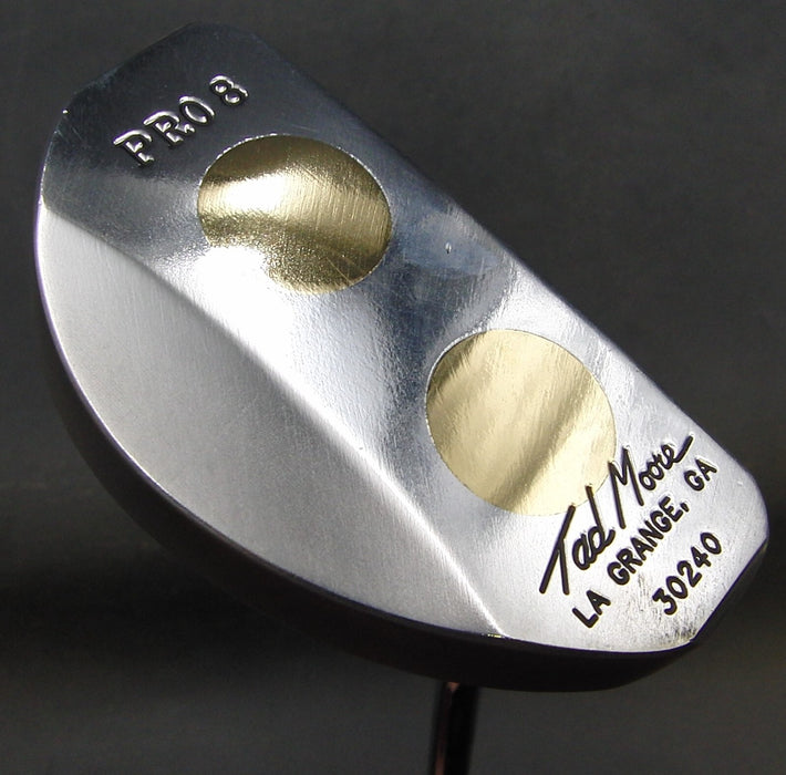 Tad Moore Pro 8 Putter Steel Shaft 87cm Length Crystal Clear Grip
