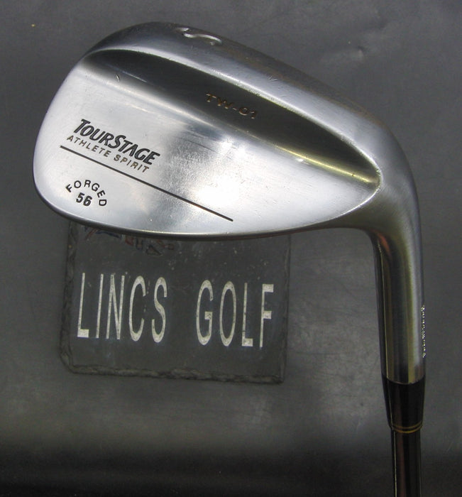 Bridgestone Tourstage TW-01 Forged 56° Sand Wedge Stiff Steel Shaft Lamkin Grip