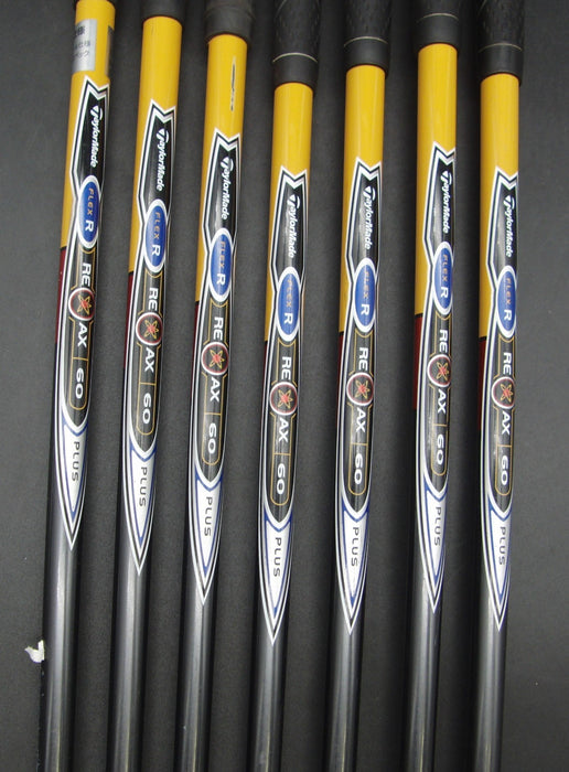 Set of 7x TaylorMade rac r7 Ti Irons 5-SW Regular Graphite Shafts T/Made Grips