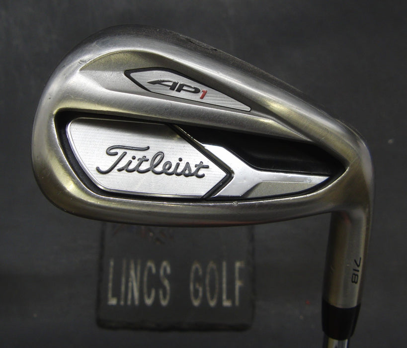 Titleist AP1 718 Pitching Wedge Stiff Steel Shaft Golf Pride Grip