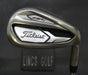 Titleist AP1 718 Pitching Wedge Stiff Steel Shaft Golf Pride Grip