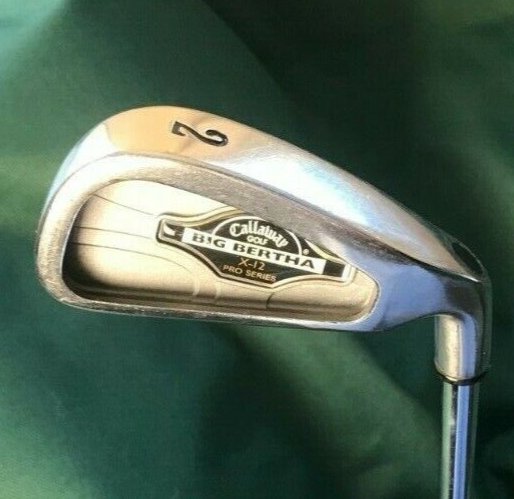 Callaway X12 Pro Series 2 Iron Stiff Steel Shaft Golf Pride Grip