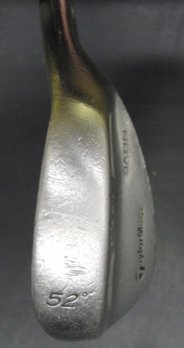 TaylorMade Rac Satin 52° Gap Wedge Regular Steel Shaft Royal Grip