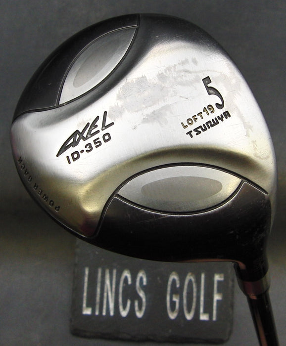 Axel Tsuruya ID-350 19° 5 Wood Seniors Graphite Shaft Black Grip