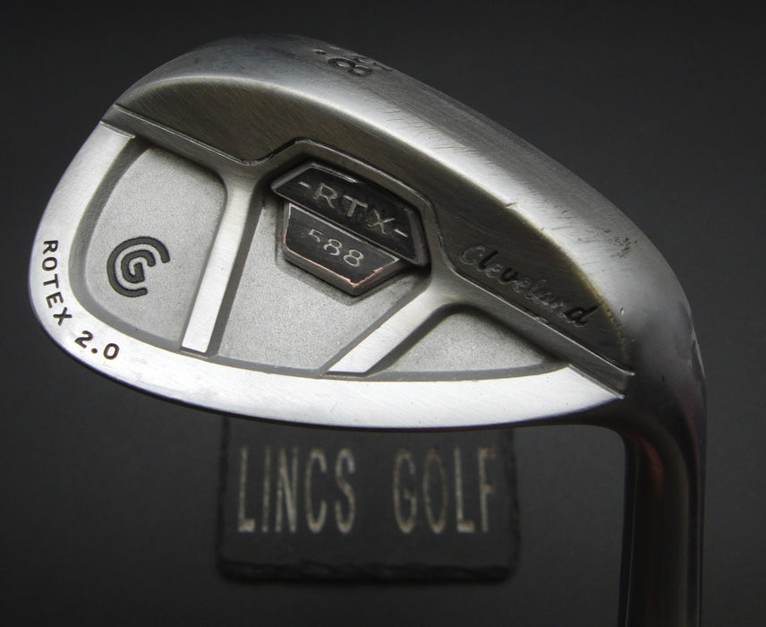 Cleveland 588 RTX 2.0 58° Sand Wedge Regular Steel Shaft GolfPride Grip
