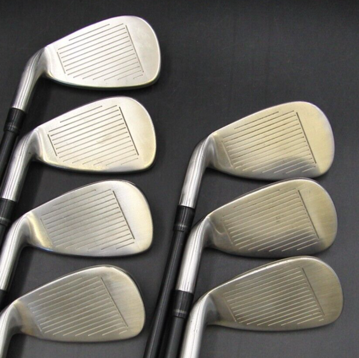 Set of 7 x ORKA GS5 Irons 4PW Stiff Graphite Shafts Lamkin Grips