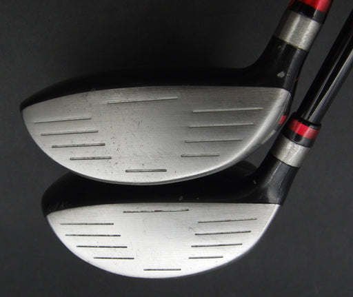 Set of 2 Mizuno JPX A25 3 + 5 Woods Regular Graphite Shafts Mizuno Grips