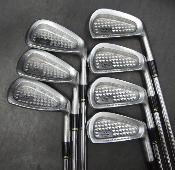Set of 7 x Bridgestone Tour Stage V3000 Irons 4-PW Regular Steel Shafts