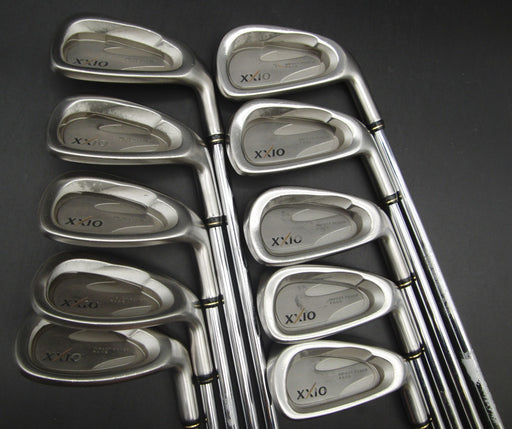 Set of 10x Srixon XXIO Irons 3-SW+AW Regular Steel Shafts Mixed Grips*
