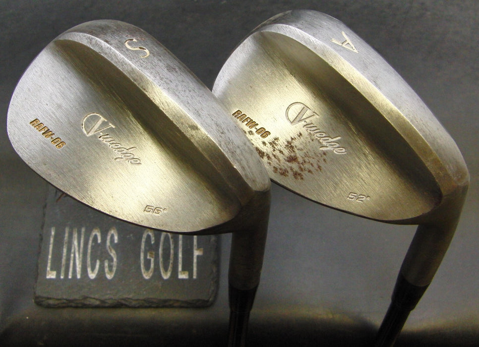 Set of 2 Vega V Wedge RAFW-06 52° Gap & 56° Sand Wedges Regular Graphite Shafts*